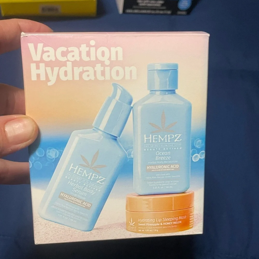 Hempz Vacation  Hydration On The Go Hydration Set Of 3 Minis